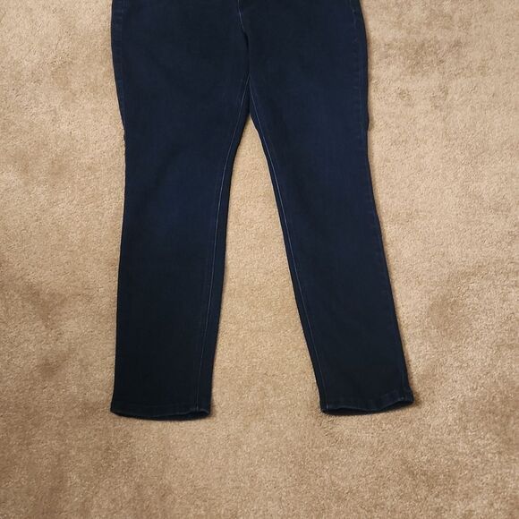 Hydraulic Women's "Nolita" Skinny Ankle Jeans in Dark Wash Size 10P - Picture 3 of 10